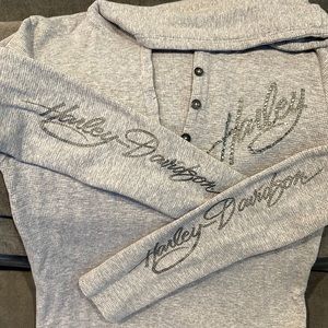 Harley-Davidson Long Sleeve Hoodie Shirt